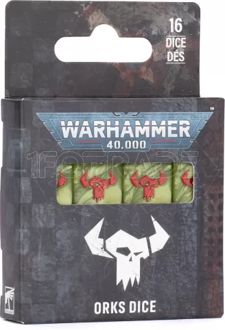 Photo de Warhammer 40k - Orks Dice Set