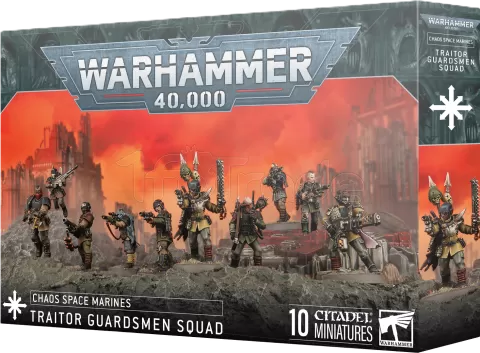 Photo de Warhammer 40k - Space Marine du Chaos Escouade de Gardes Renegats