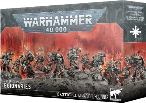 Photo de Warhammer 40k - Space Marine du Chaos Squad / Legionnaires (2025)