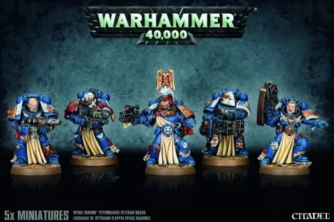 Photo de Warhammer 40k - Space Marine Sternguard Veteran Squad