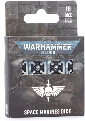 Photo de Warhammer 40k - Space Marines Dice Set