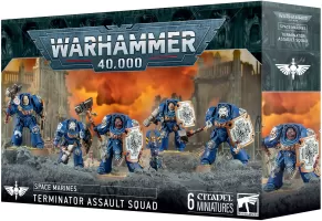 Photo de Warhammer 40k - Space Marines Escouade d'Assaut de Terminators (2025)