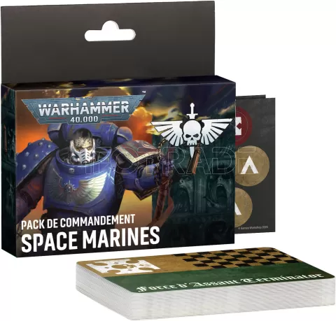 Photo de Warhammer 40k - Space Marines Pack de Commandement (Fr)