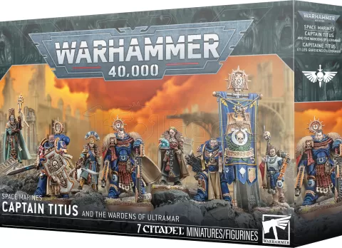 Photo de Warhammer 40k - Ultramarines Capitaine Titus et les Gardiens d'Ultramar