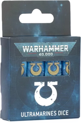 Photo de Warhammer 40k - Ultramarines Dice Set (2025)