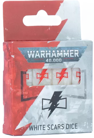 Photo de Warhammer 40k - White Scar Dice Set