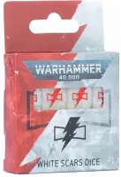 Photo de Warhammer 40k - White Scar Dice Set