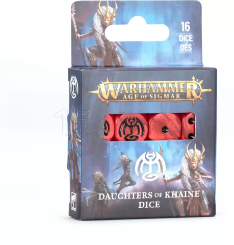 Photo de Warhammer AoS - Daughters of Khaine Dice Set (V.4)
