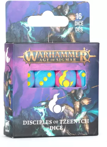 Photo de Warhammer AoS - Disciples of Tzeentch Dice Set (V.4)