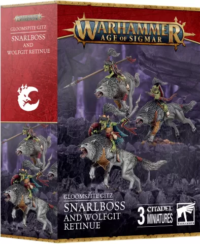 Photo de Warhammer AoS - Gloomspite Gitz Grogneboss et Suite de Vils-Leus