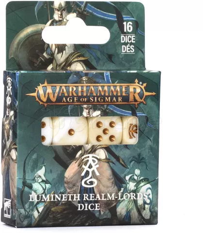Photo de Warhammer AoS - Lumineth Realm-lords Dice Set (V.4)