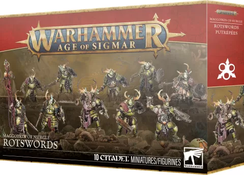 Photo de Warhammer AoS - Maggotkin of Nurgle : Rotswords