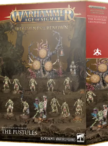 Photo de Warhammer AoS - Maggotkin of Nurgle : The Pustules