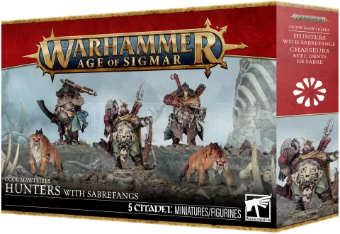 Photo de Warhammer AoS - Ogor Mawtribes Chasseur avec Dents de Sabre