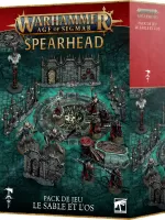 Photo de Warhammer AoS - Sand & Bone Gaming Pack 2025 (Fr)