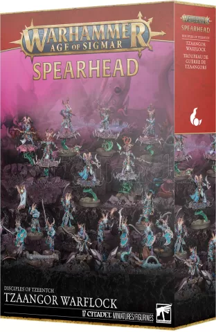 Photo de Warhammer AoS - Spearhead Disciples of Tzeentch : Troupeau de Guerre de Tzaangor