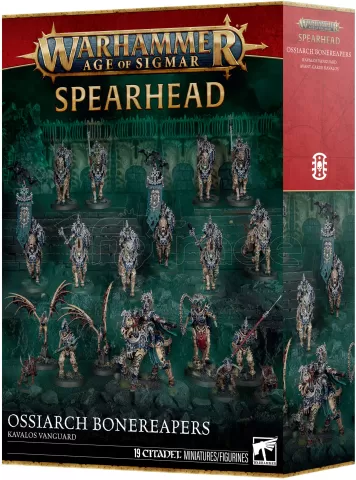 Photo de Warhammer AoS - Spearhead Ossiarch Bonereapers Avant-Guarde Kavalos (2026)
