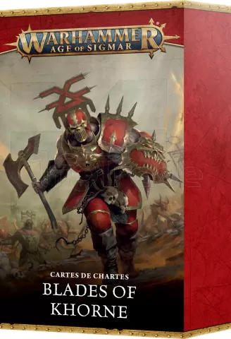 Photo de Warhammer AoS - Warscroll Cards V.4 : Blades of Khorne (Fr)