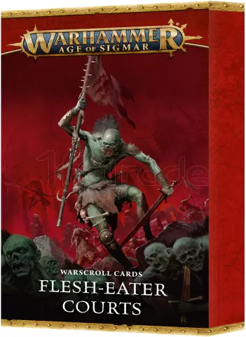 Photo de Warhammer AoS - Warscroll Cards V.4 : Flesh-Eater Courts (Fr)