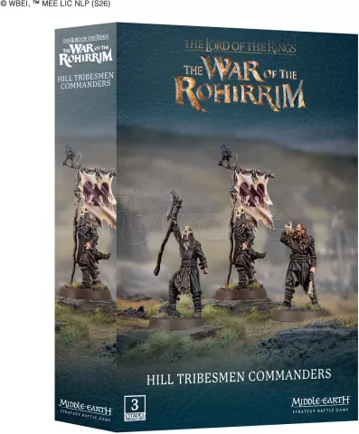 Photo de Warhammer Middle Earth - Commandants des Hommes des Tribus Montagnardes