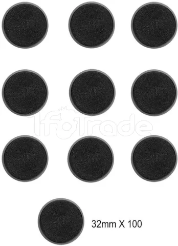 Photo de Warhammer  - Socles Ronds de 32mm (Lot de 100)