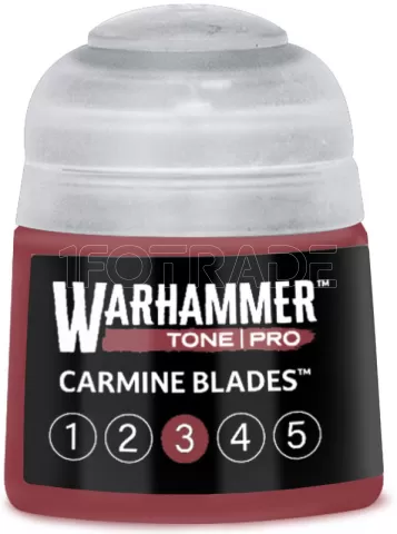 Photo de Warhammer Tone Pro - Carmine Blades 3 (12ml)