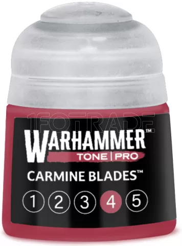 Photo de Warhammer Tone Pro - Carmine Blades 4 (12ml)
