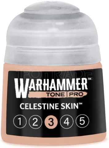 Photo de Warhammer Tone Pro - Celestine Skin 3 (12ml)