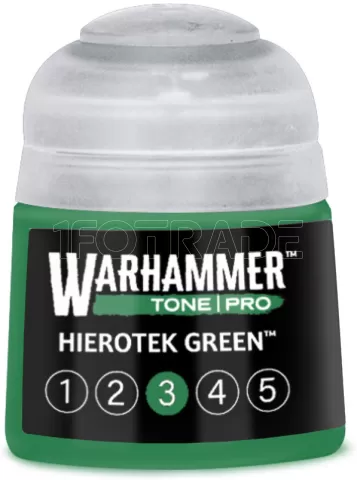 Photo de Warhammer Tone Pro - Hierotek Green 3 (12ml)