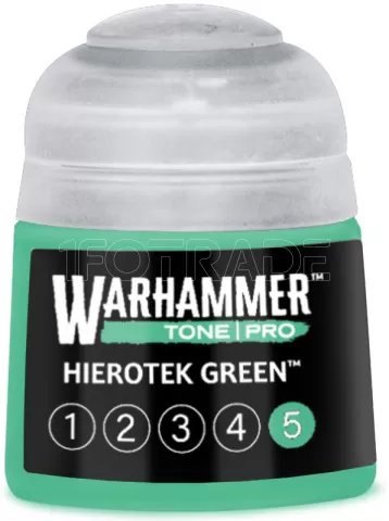 Photo de Warhammer Tone Pro - Hierotek Green 5 (12ml)
