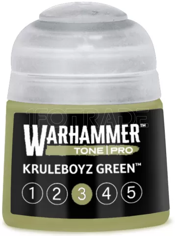 Photo de Warhammer Tone Pro - Kruleboyz Green 3 (12ml)