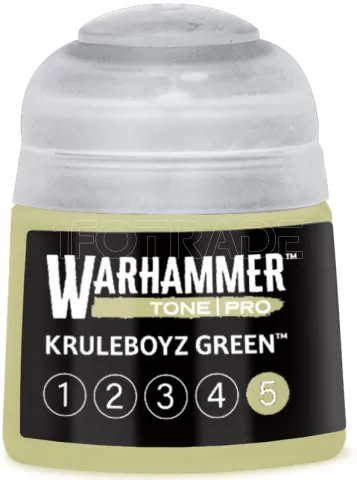 Photo de Warhammer Tone Pro - Kruleboyz Green 5 (12ml)
