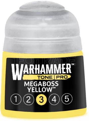 Photo de Warhammer Tone Pro - Megaboss Yellow 3 (12ml)
