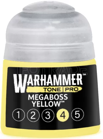 Photo de Warhammer Tone Pro - Megaboss Yellow 4 (12ml)