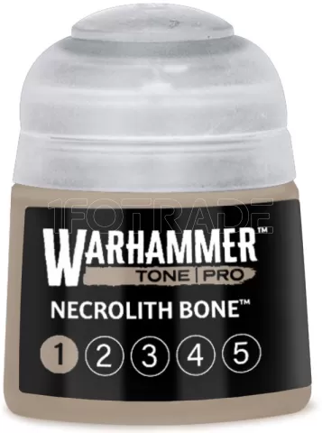 Photo de Warhammer Tone Pro - Necrolith Bone 1 (12ml)