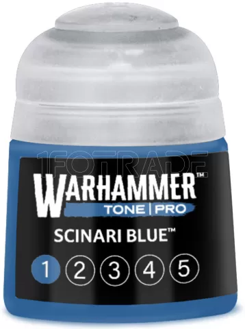 Photo de Warhammer Tone Pro - Scinari Blue 1 (12ml)