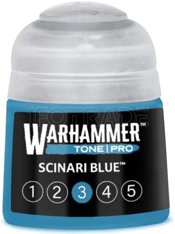 Photo de Warhammer Tone Pro - Scinari Blue 3 (12ml)