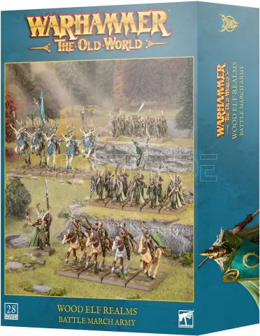 Photo de Warhammer ToW - Royaumes Elfes Sylvains : Battle March Army