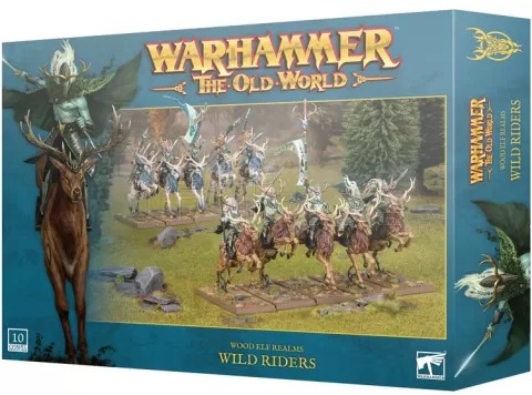 Photo de Warhammer ToW - Royaumes Elfes Sylvains : Cavaliers Sauvages