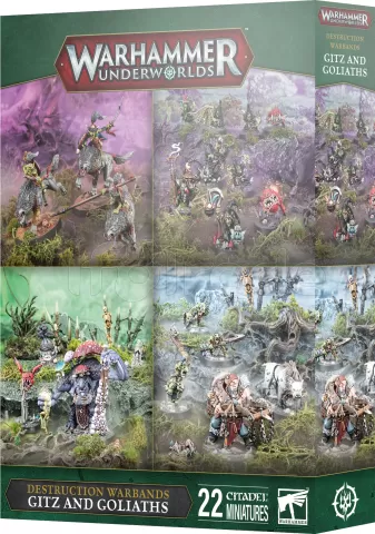 Photo de Warhammer Underworlds : Bandes de la Destruction : Colosses et Avortons