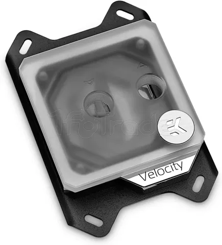 Photo de Waterblock CPU Ekwb EK-Quantum Velocity AMD RGB (Transparent Mat)