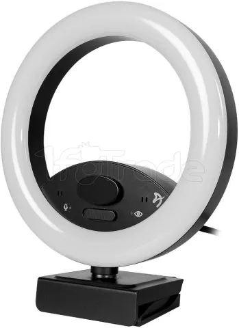 Photo de Webcam Arozzi Occhio True Privacy Light Ring Full HD (Noir)