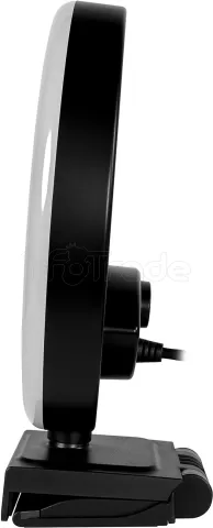 Photo de Webcam Arozzi Occhio True Privacy Light Ring Full HD (Noir)