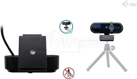 Photo de Webcam I-Tec Solomon 100 Full HD (Noir)