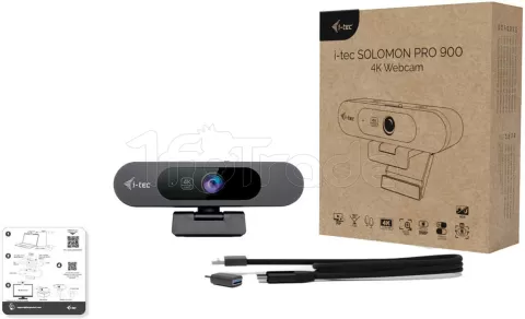 Photo de Webcam I-Tec Solomon Pro 900 4K Ultra HD (Noir)