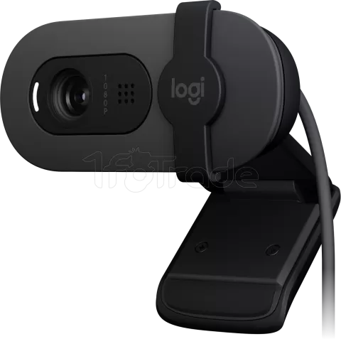 Photo de Webcam Logitech Brio 100 Full HD (Noir)