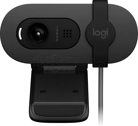 Photo de Webcam Logitech Brio 100 Full HD (Noir)