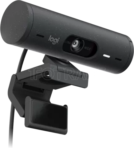 Photo de Webcam Logitech Brio 500 (Noir)