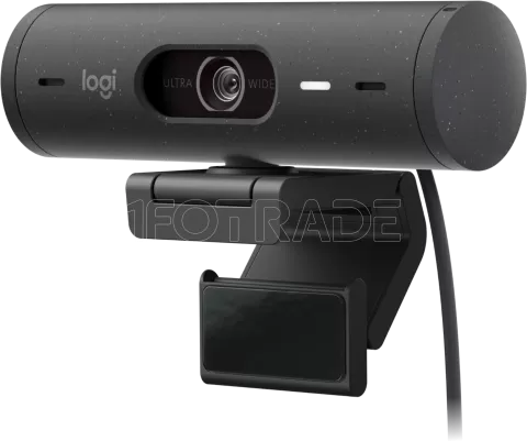 Photo de Webcam Logitech Brio 500 (Noir)