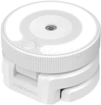 Photo de Webcam Mars Gaming MWPro Full HD rétroéclairé (Blanc)